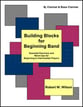 Building Blocks for Beginning Band Score band method book cover